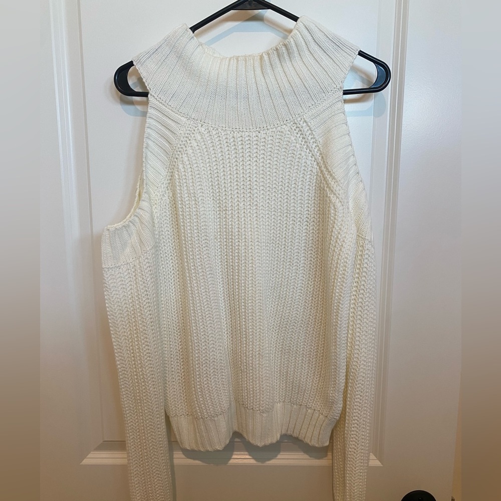 LIKE NEW Open Shoulder Sweater